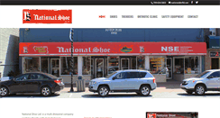 Desktop Screenshot of natshoe.com